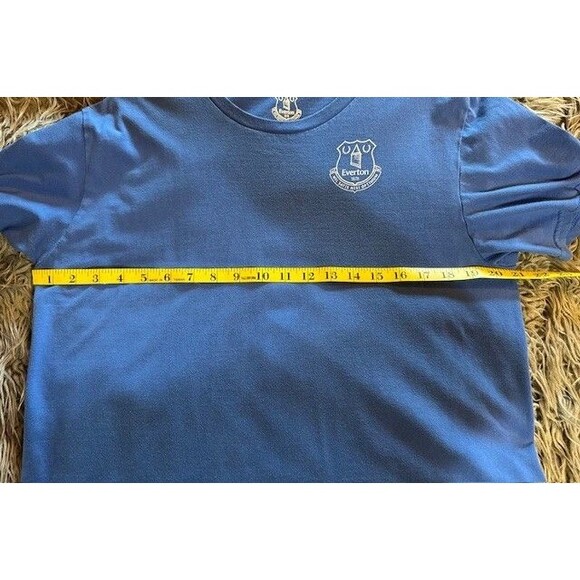 Everton 1878 Richarlison #‎ 7 Soccer Football T Shirt Nil Satis Nisi Optimum LRG - Picture 6 of 9